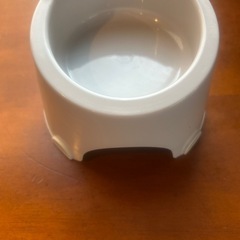 ペットフードボウル グレーの画像