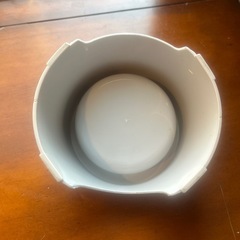 ペットフードボウル グレーの画像