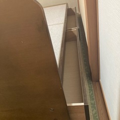 シングルベッド　引き出し付きの画像