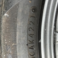 お話中　　　　
美品　軽自動車用ブリザックVRX2タイヤホイールセットの画像