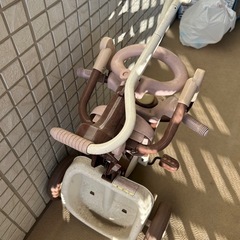 三輪車iimo tricycle 折りたたみ式 の画像