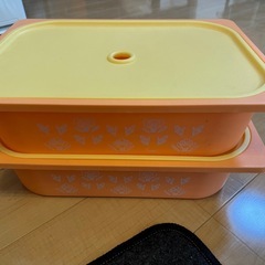 トロファスト風　収納ボックスと蓋　2個セットの画像