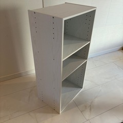 【無料】ニトリ カラーボックス（白）の画像