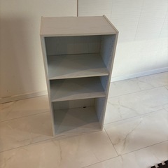 【無料】ニトリ カラーボックス（白）の画像