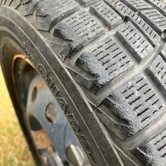 スタッドレスタイヤ　日産モコ　155/65R13の画像