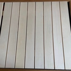 シングルベッド（木製フレーム）の画像