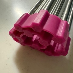 キッチン丸めてしまえる水切りラックの画像