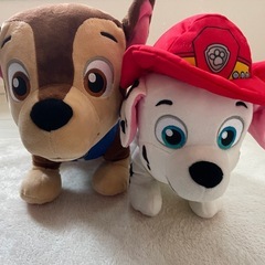 パウパトロール水筒＋ぬいぐるみの画像