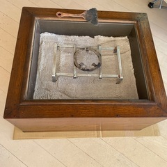 時代物 可愛らしい手炙り火鉢 五徳 灰ならし付きの画像