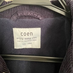 ・上着、ジャケットタイプ、coen、Lサイズの画像