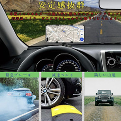 🚗【新品未使用】Elnicec クリップ式 車載スマホホルダー 360度回転 強力固定 ダッシュボード/サンバイザー対応 全機種対応 スマホホルダー 車載 ホルダーの画像