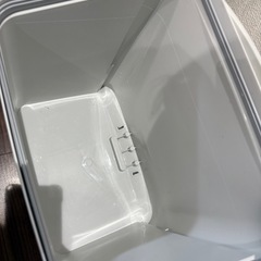 ホワイト 42L ごみ箱 三段　二段　多層式ゴミ箱　引き出し付　キャスター付の画像