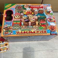 【箱付き】アンパンマン　かまどでやこう　ジャムおじさんのやきたてパン工場の画像