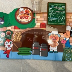 【箱付き】アンパンマン　かまどでやこう　ジャムおじさんのやきたてパン工場の画像