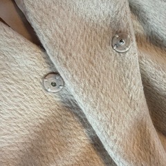 ハーフコート　ノーカラーコートの画像