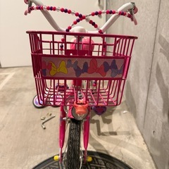 子供用自転車　ミニーちゃん　18インチ
の画像