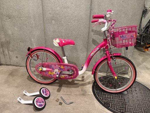 子供用自転車　ミニーちゃん　18インチ