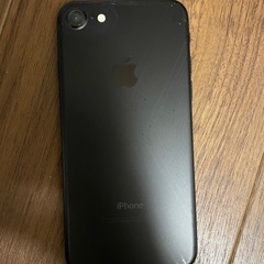 iPhone 7 128GB ブラック SIMロックあり（docomo）　ケースありの画像