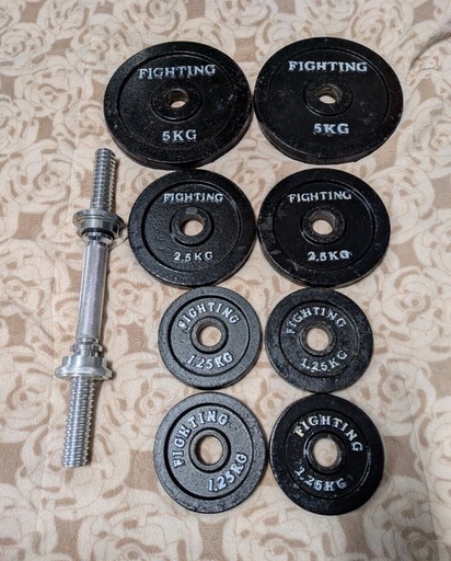 FIGHTING 5KG ダンベル 12個セット Amazon | ファイティングロード Co., Ltd. (FIGHTINGROAD Co., Ltd