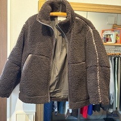 H&Mルーズテディジャケット6990円の画像