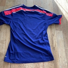 【adidas】日本代表 サッカーシャツ 青の画像