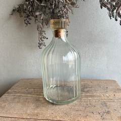 決まりました　ガラス瓶の画像