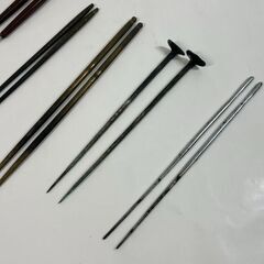 茶道具 火箸 5セット アンティーク レトロ 長さ24cm～31cm の画像