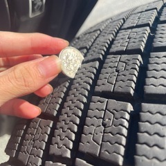 スタッドレスホイールセット4本　即日取引8000円　　の画像