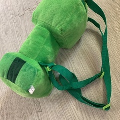 マインクラフト　クリーパー　リュックの画像