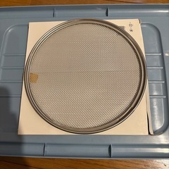 取替網式ふるい24センチ(12メッシュ網付)の画像