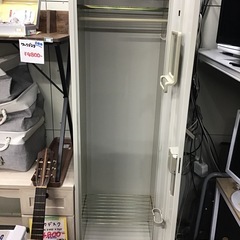 スチールロッカー　1人用　中古品　※カギ欠品の画像