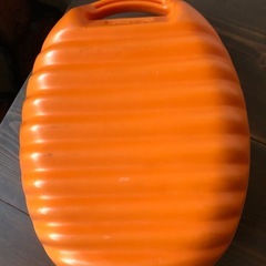 ★湯たんぽ　ゆたんぽ★黄オレンジの画像