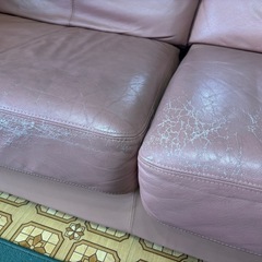 本革ソファの画像