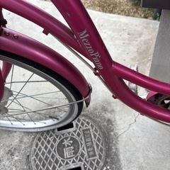 メゾピアノ　自転車20インチの画像