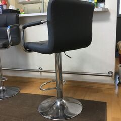 スツール　合皮　スチールフレーム　引取期間限定の画像