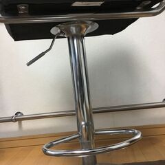 スツール　合皮　スチールフレーム　引取期間限定の画像