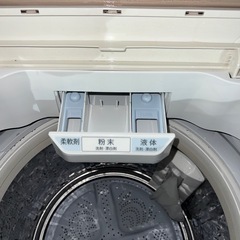 ⭐︎SHARP/シャープ穴なし槽/ES-GV10E/2020年洗濯機/インバーターの画像