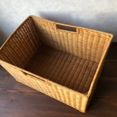 ★カラーボックスにすっぽりはまる収納カゴ★の画像