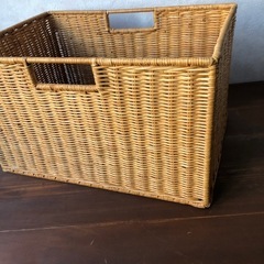 ★カラーボックスにすっぽりはまる収納カゴ★の画像