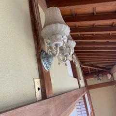 シャンデリアウォールライト　アンティーク昭和レトロの画像