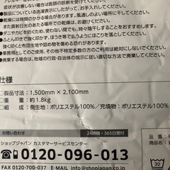 ★トゥルースリーパー★ショップジャパン　シングル　抗菌掛け布団の画像