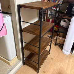 Thankyou💗無料💗アンティークシェルフ 4段の画像