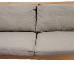 ニトリ  3人掛け布張りソファ(アルナス2KD DR-BE/LBR)の画像