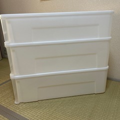 ニトリ　衣装ケース　3個セットの画像