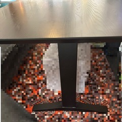 ※最終お値下げ※ダイニングテーブル 180cm 大人数 ゆったり 黒の画像