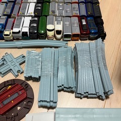 DAISOプラレール風 電車＆レールセットの画像
