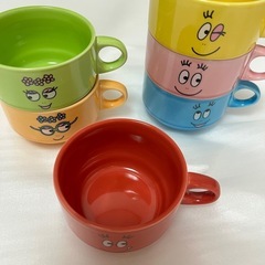 BARBAPAPA  バーバパパキャラクターマグカップ6個の画像
