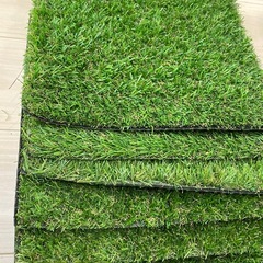 人工芝　29.5×29.5の画像