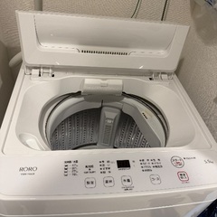 洗濯機　ヤマダ電機オリジナル(YWM-T55LW)　23年製造の画像