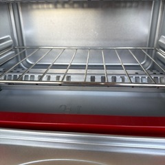 未使用品「トースター」赤系の画像